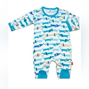 Magnetic Me Hot Dog Newborn Footie